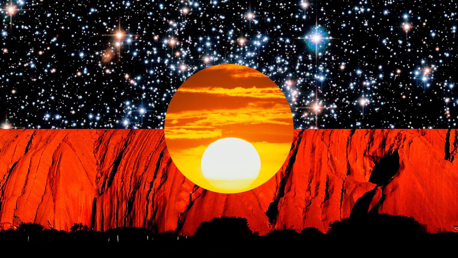 Aboriginal Interpretation of Pride Flag