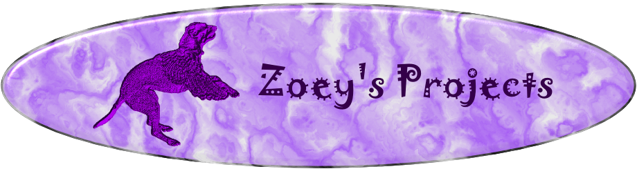 Zoey's Projects Masthead