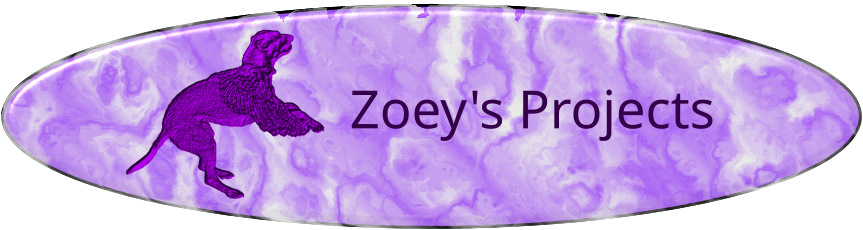 Zoey's Projects Masthead